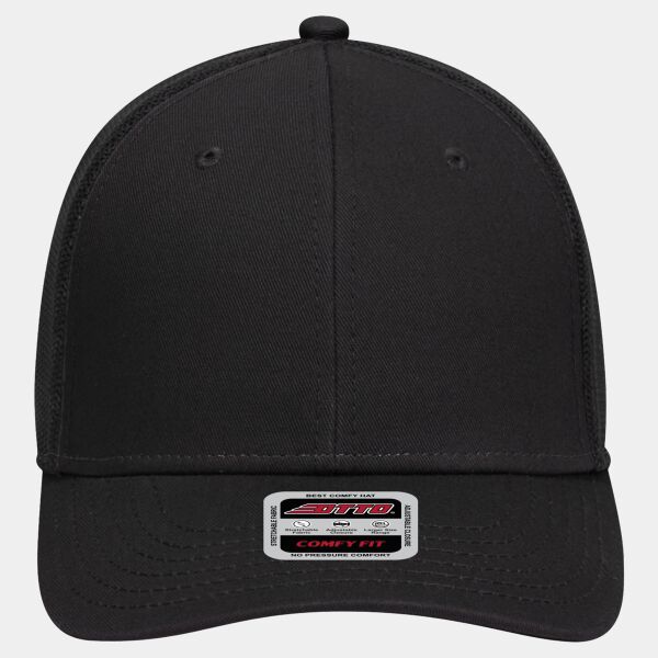OTTO CAP® OTTO COMFY FIT® 6 Panel Low Profile Mesh Back Trucker Hat Thumbnail