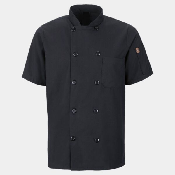 Mimix™ Short Sleeve Chef Coat with OilBlok Thumbnail
