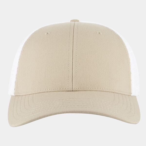 OTTO CAP® OTTO FLEX® Fitted 6 Panel Low Profile Mesh Back Trucker Hat Thumbnail