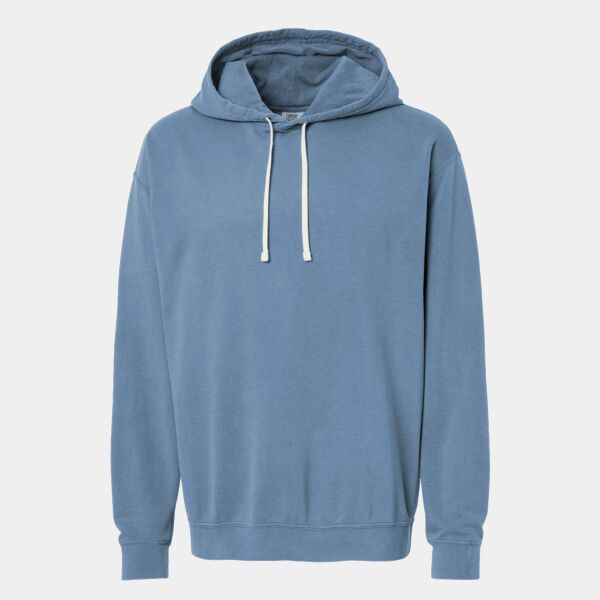 Unisex Garment-Dyed Lightweight Fleece Hooded Sweatshirt Thumbnail