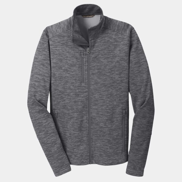 Digi Stripe Fleece Jacket Thumbnail