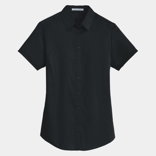 Women's Short Sleeve SuperPro Twill Shirt Thumbnail