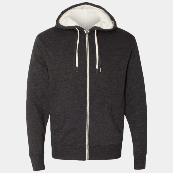 Unisex Sherpa-Lined Hooded Sweatshirt Thumbnail