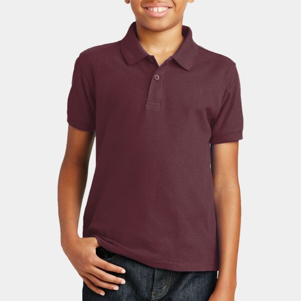 Youth Core Classic Pique Polo Thumbnail