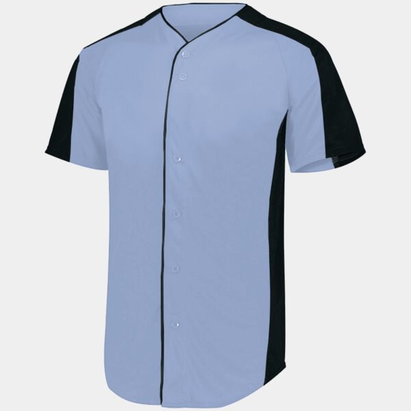 Youth Full Button Baseball Jersey Thumbnail