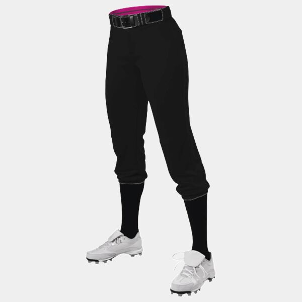 Women's Premium Fastpitch Softball Pants with Belt Loops Thumbnail