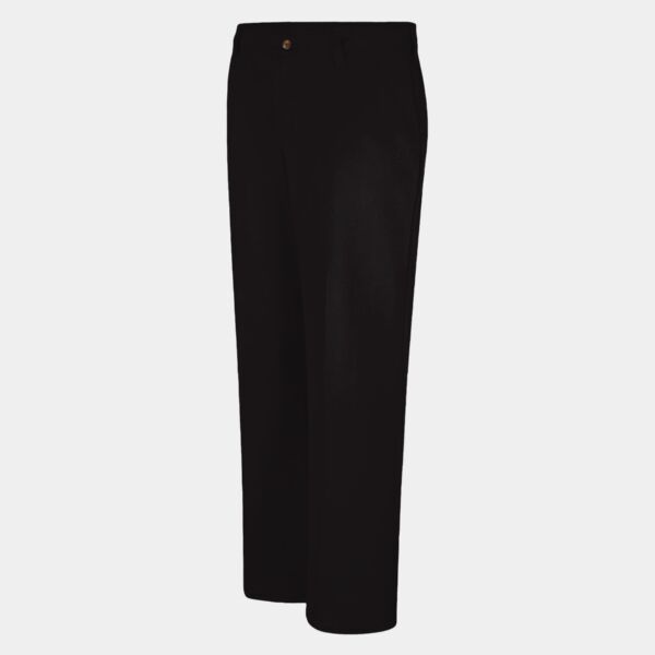 Women's Plain Front Cotton Pants Thumbnail