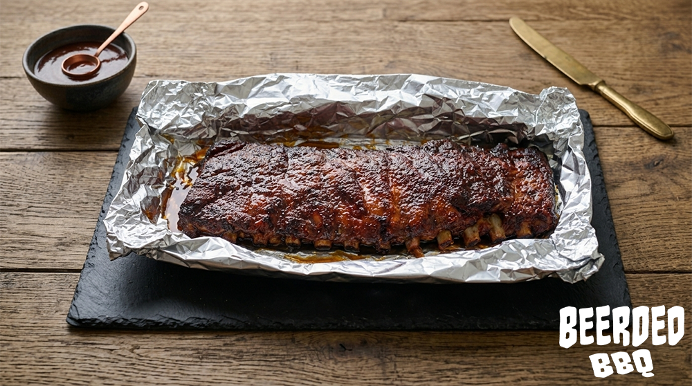 BeerdedBBQ award-winning smoked ribs recipe